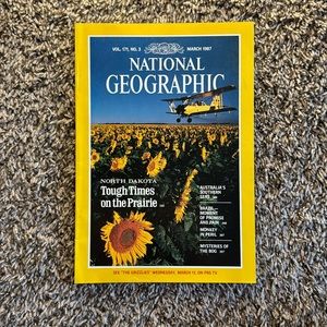 National Geographic Magazine March 1987